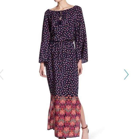 Juicy Couture Dresses & Skirts - SILK FABLE FLORAL MAXI DRESS JUICY COUTURE